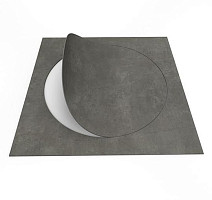 Forbo Allura Material 63522DR7 natural concrete circle фото 2 | FLOORDEALER